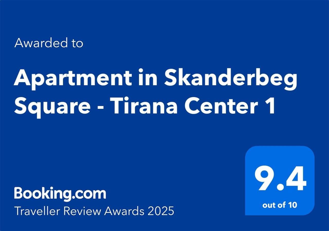 Apartment In Skanderbeg Square - Tirana Center 1 Zewnętrze zdjęcie